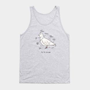 Anatomy of a Pigeon Tank Top